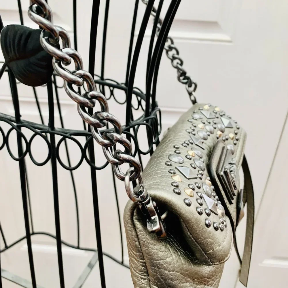 MARCIANO BY GUESS JULIUS STUDDED BAG - Picture 9 of 9